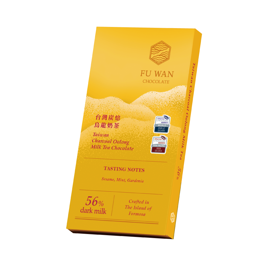 Charcoal Oolong Milk Tea package